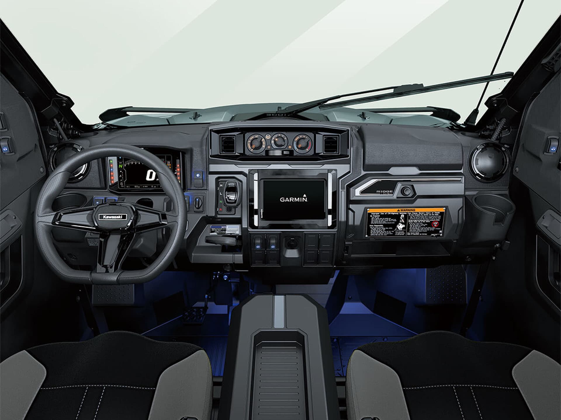 2025 Kawasaki RIDGE XR CREW Limited HVAC - media 8